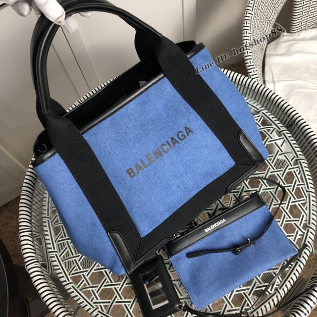 Balenciaga專櫃爆款大號購物袋手提帆布包 巴黎世家新版一行字帆布字母包 fyj1844